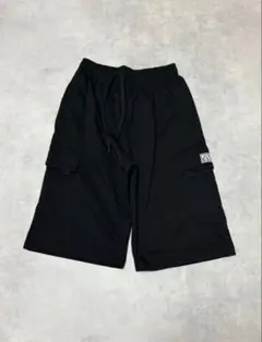 【新品】PRO CLUB プロクラブ スウェット カーゴショーツ 黒 Mのサムネイル