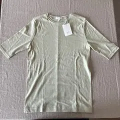 STYLEMIXER コットン五分袖Tシャツ