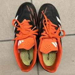 adidas Predator サッカーシューズ 黒/オレンジ　22.5cm