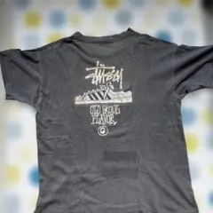 80s USA製 ヴィンテージ STUSSY OLD SKOOL Tシャツ