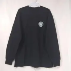 VANS ブラック 長袖カットソー ロンT　 Mサイズ 黒色