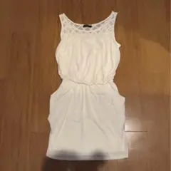 rienda ホワイトワンピ