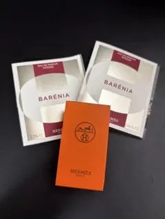 ☆HERMES ☆BARÉNIA 、TERRE D' 香水サンプル３点セットのサムネイル