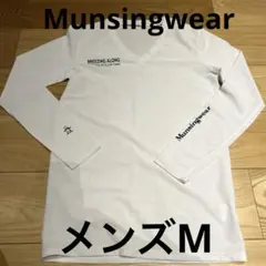 Munsingwear ホワイト Vネック長袖カットソーのサムネイル