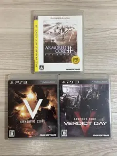 PS3 アーマードコア　fA・ 5 ・VD３点セット