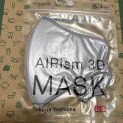 グレー 新品XL AIRism 3D MASK XL 2枚入り