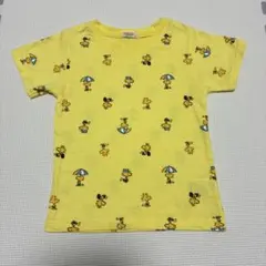 ピーナッツ スヌーピー ウッドストック総柄Tシャツのサムネイル