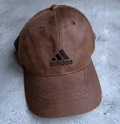 Adidas アディダス y2k フェイクスエード キャップ ブラウン