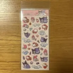 サンリオ ラメ入り樹脂もりシール 平成デザイン