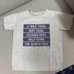 THE NORTH FACE キッズ Tシャツ 120cm グレーのサムネイル