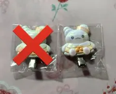 はなまるおばけ 前髪クリップ