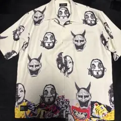 新品未 ファッキングオーサム フェイスコラージュ メッシュ オープン