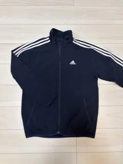 adidas トラックジャケット　ネイビー