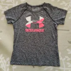 UNDER ARMOUR YXL Tシャツ グレー/ピンク
