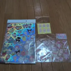 サンリオ　ホログラムキャラクターシールセット