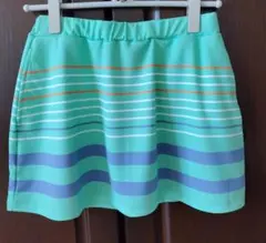 Prince ストライプスカート ミントグリーン