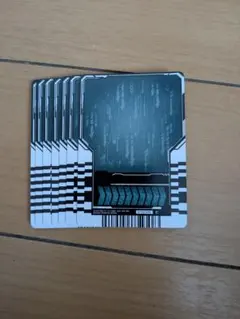 仮面ライダーガッチャード ブランクケミーカード 7枚セット