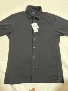 エアリズムコットンフルオープンポロシャツ　ユニクロ Lサイズ