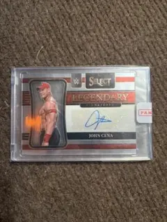 John Cena 直筆サインカード Panini Select