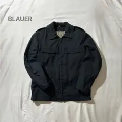 USA製 ミリタリージャケットBLAUER ダークネイビー短丈ボックスシルエット