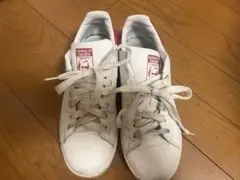 adidas スタンスミス 24.5cm アディダス 白 レディース ピンク