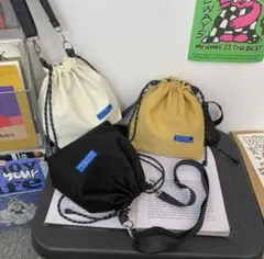 巾着バッグ ショルダーバッグ