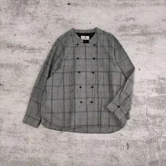 FELISSIMO　サニークラウズ　チェックなコックシャツ