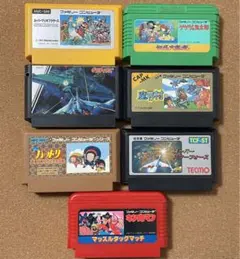 ファミコンソフト　スーパーマリオ等　7本まとめ売り