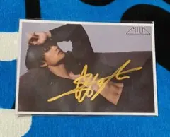 M!LK 佐野勇斗　直筆サイン入り　生写真