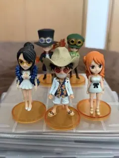 ワンピース ワーコレ GOLD ルフィ ナミ サボ コアラ ロビン フィギュア