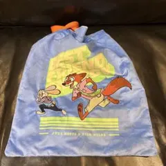 ズートピア2 ニック/ジュディ　さがら刺繍風トートバッグ　40cm 新品