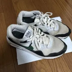 Nike エア スニーカー ホワイト/グリーン/ブラック