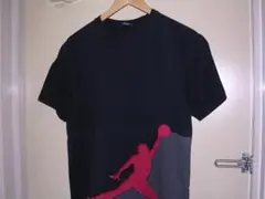 00s NIKE JORDAN JUMPMAN デカロゴ Tシャツ L 黒