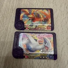 希少】ポケモンずかんカード ホウオウ ルギア 2枚セット - メルカリ