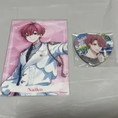 いれいす ないこ ブロマイド ハート 缶バッジ 2個セット