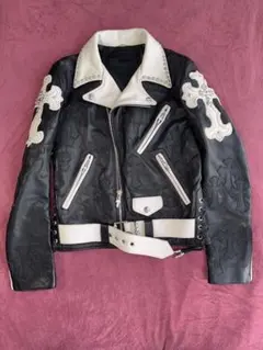 blackmeans Leopard Riders Jacket - メルカリ