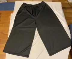 ［新品］3L大きいサイズ　黒 ワイドパンツ ポリエステル100%