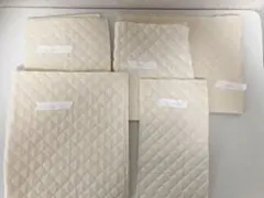 生成りキルティング端切れ 5セット 1メートル¥800の品