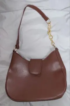 ブラウン ハンドバッグ