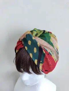 超幅広ターバン（帽子代わりにもなる）