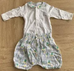 ムーミンベビー ロンパース ズボンセット