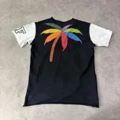 ルシアンペラフィネ　レインボー パームツリー Tシャツ　XXS Y2K 半袖