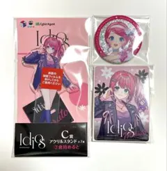 にじさんじ 倉持めると アクリルスタンド 缶バッジ 3点セット