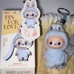 LABUBU イニシャルラブブ PIN FOR LOVEアルファベット　D