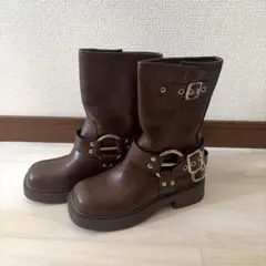 ブーツ ブラウンのサムネイル