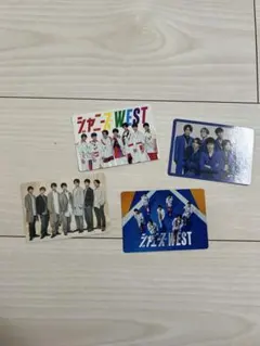 ジャニーズWEST カードセット 4枚