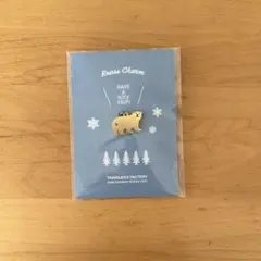 未開封　トラベラーズファクトリー クリスマス限定　チャーム クマ　くま