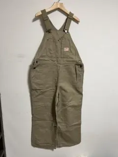 レディース オーバーオール つなぎ ワークパンツ Java 古着 ベージュ M
