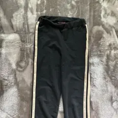 LOVETOXIC 黒 スパッツ サイドストライプ