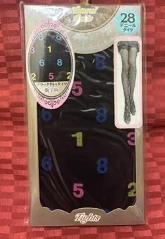 ♥選べる3点1,900円♥NB　数字柄　タトゥー風　デザインタイツ　M~Lサイズ
